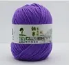 Fio de Bebê Aveludado de Proteína Nano de 6 Fios para Crochê DIY Suéteres, Cachecóis, Toucas de Bebê e Tricô de Várias Fios