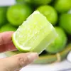 Origem cabelo liso Hainan perfume limão verde laranja verde azedo fresco fruta bebida fria loja de milk tea agora escolha uma geração de cabelo