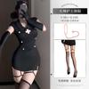Xianyi Lencería Sexy Diablito Oscuro Halloween Pura Tentación Uniforme de Enfermera Tentación Nightclub Ropa Sexy para Mujer 8035