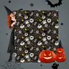Manta de franela navideña impresa transfronteriza, manta para sofá de dormitorio, manta para siesta de oficina, manta decorativa de Halloween