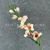 Flores Artificiais Gladiolo de 8 Cabeças em Haste Única Arranjo de Casamento Decoração de Teto Chão Flores Arranjo de Cena de Hotel Atacado Transfronteiriço