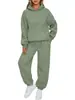 Amazon Europeia e Americana Outono e Inverno Feminino Conjunto de Duas Peças Moletom Casual Calça Casual Solta Roupa Esportiva Pronta para Venda