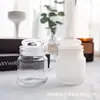 Taza de Vidrio para Velas Aromáticas DIY de Venta Caliente Transfronteriza Botella de Champiñón Taza Yankee Frasco Vacío para Velas de Soja con Tapa