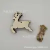 Artesanías de Madera Rústica en Stock del Fabricante Etiquetas de Madera para Bricolaje Adornos para Árbol de Navidad Decoración del Hogar Regalos