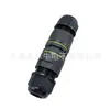 Ln-Zxm25 Ensamblado de 3 Núcleos con División IP68 Conector de Cable Impermeable con Rosca Macho y Hembra para Alumbrado Público