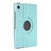 Para Samsung Tab A9 funda de cuero soporte giratorio 360 funda protectora todo incluido A9 11 pulgadas funda protectora con patrón de lichi