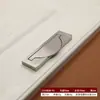 Puxador de Liga de Zinco Sólida com Acabamento Escovado, Puxador Moderno Minimalista Espessado Longo para Gaveta, Guarda-roupa, Porta de Armário 96, Venda Direta de Fábrica