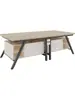 Mesa de Experimentos de Artesanía Tecnológica General para Escuelas Primarias y Secundarias Mesa de Práctica Integral Mesa de Trabajo para Metalurgia Carpintería Mesa para Sala de Tecnología Laboral Acero-Madera