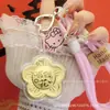Chaveiro Pingente Corrente para Celular de Ouro Sólido de Alta Qualidade, série "Flor da Riqueza" de ouro puro 999, 20mg, personalizado, para presente