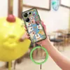 Adecuado para fundas de teléfono móvil Xiaomi, a prueba de polvo, estilo líquido peculiar, fundas suaves unisex para parejas, disipación de calor, lujoso, moderno y divertido