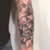 Tatuagem Adesivo de Suco de Ervas Braço à Prova d'Água Duradouro Semi-permanente Não Refletivo Antebraço Peito Costas Masculino e Feminino Senso Avançado
