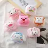 Pulsera linda y divertida absorbente de agua, Banda de felpa de dibujos animados para lavarse la cara, Lazo para el pelo de estilo coreano de doble uso, Accesorio para el cabello