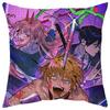 Nova Almofada Estampada de Anime Makima Mulher Má de Chainsaw Man Decoração de Quarto Sala Sofá Almofada Pendurada Atacado