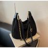 Bolso Retro Mate Transfronterizo para Mujer, Gran Capacidad, Nuevo Bolso de Hombro Cruzado Otoño e Invierno 2026, Bolso de Hombro Cruzado Tipo Dumpling con Cadena para Viajes