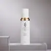 Botella Cosmética de Vidrio Redonda Recta de Gama Alta 30g Botella para Esencia y Loción 50g Botella para Crema en Stock