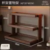 Portavasos de Escritorio Acrílico Estante de Almacenamiento de Segunda Mano Multicapa Portavasos de Mesa de Comedor Esquina de Cafetería Almacenamiento Exhibición