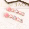 Parches para Uñas Sanrio Girls Wear, Parches para Uñas de Gatito Kitty Estéreo, Parches para Uñas Lindos de Dibujos Animados para Niños