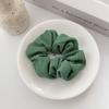 Celebridade da Internet da Coreia do Sul tecido ins elástico de cabelo de cólon grande cor sólida twill elástico de cabelo corda de cabelo elástico bolas de cabelo para coque doce adorno de cabeça