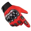 Luvas para Motocicleta e Motociclista Masculinas Antiderrapantes Resistentes ao Desgaste Protetoras de Corrida para Pilotagem Táticas Anti-Corte para Luta Treinamento Luvas de Dedo Inteiro