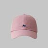 2024 Nuevo Gorra de Béisbol Bordada de Zorro Pequeño Coreana para Hombre y Mujer de Ala Ancha que Muestra la Cara Gorra Pequeña Sombrero de Sol para Viaje