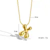 10 Piezas Mínimo 3% de descuento Transfronterizo Globo Burbuja Gordito Collar de 26 Letras Colgante Versátil Simple Accesorio