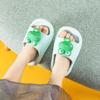 Ropa Exterior de Verano Nuevas Pantuflas para Niños Zapatos para Niños Chanclas de Dibujos Animados Tridimensionales Sandalias Antideslizantes para Niños de Suela Blanda para Hombre