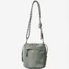 Bolso Cruzado Impermeable de Nylon, Material de Algodón y Plumón, Bolso de Cintura Diario de Color Sólido, Bolso Cruzado, Bolso de Pecho de Gran Capacidad, Personalizable