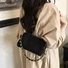 Bolsa transfronteiriça feminina japonesa coreana mini pequena bolsa de clipe feminina 2026 novo estilo moda médica ombro único bolsa de celular tb