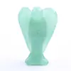 Artesanato de comércio exterior ornamentos atacado pingente de pedra semipreciosa joias de moda para casa Cristal Rosa Jade ornamentos de anjo