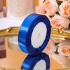 Cinta de poliéster de 2 cm al por mayor de fábrica, material para lazo de cinta, cinta para embalaje de caja de regalo para hornear pasteles