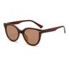 Gafas de Sol de Gama Alta con Montura Retro Ojo de Gato Coreana para Celebridades Femeninas de Internet Fotografía Callejera Conducir Protector Solar Anti-UV Gafas Pequeñas para Mostrar el Rostro