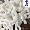 Esponja absorbente pva esponja absorbente semicircular agujero grueso de 60 grados almohadilla absorbente de leche pva desbordamiento de leche