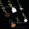 Peluca versión Q Festival de Fantasmas de Halloween trenza sucia colgante de aleación accesorios DIY de fantasma bruja calabaza murciélago lindos