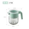 Salero de vidrio sellado a prueba de humedad de diseño propio, tarro para condimentos, caja de almacenamiento de condimentos para cocina y hogar, condimento