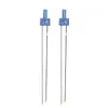 LED Azul de Cabeza Plana Alta F2 de 2 mm Indicador de Perla de Luz Azul Luz Azul Diodo Emisor de Luz de Cabeza Plana Azul