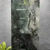 Azulejos de Piso de Pedra de Luxo Estilo Francês Preto Minimalista com Padrão de Mármore 60*120 Azulejos Cerâmicos para Hotéis e Supermercados, Azulejos Brilhantes Cor de Café