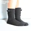 Calcetines de Rayas Verticales a Media Pantorrilla Hechos a Medida para Otoño e Invierno Calcetines para Niños Calcetines de Algodón con Lazo para Niñas Calcetines de Baile Calcetines de Princesa