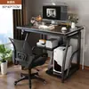 Escritorio de computadora, escritorio de gaming pequeño, mesa de escritorio para uso doméstico, mesa de comedor para dormitorio, adecuado para colocar una computadora, escritorio de estudio para estudiantes y escritorio de oficina