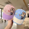 Gorra de Béisbol Giratoria de Animales Locos para Niños Primavera/Verano Nuevo Estilo Niños Niñas Gorra Protectora del Sol Linda Versátil Protección Solar