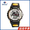 Mira versión coreana transfronteriza de moda simple casual luminoso electrónico deportivo reloj deportivo para estudiantes varones