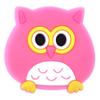 Parche de PVC de Dibujo Animado de Búho Pegamento Suave Decorativo Pequeños Accesorios Planos Carcasa para Teléfono Móvil Accesorios para el Cabello Accesorios de Joyería DIY