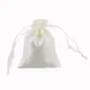 Bolsa de Satén de Seda con Cordón, Bolsa de Tela de Satén, Bolsa de Regalo para Cosméticos Joyería, Bolsa para Empaque de Joyería, Bufanda de Seda 10*15cm