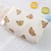 Versão coreana manta de gaze de 2 camadas bolsa fina para bebê toalha de banho de algodão infantil única lençol para cobrir bebê para sair