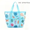 Bolsa de Playa Grande Personalizada Transfronteriza Bolsa de Malla para Nadar Bolso de Hombro de Playa Multifuncional para Viaje Bolsa de Almacenamiento para Traje de Baño
