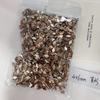 Pacote inteiro atacado joias de diamante para unhas de fundo plano 1440 peças de champanhe cintilante tamanho açúcar ovos de pombo joias de diamante para unhas