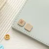 Etiqueta de Couro de Microfibra Desenho Animado, Etiqueta de Couro Estampada, Patch para Roupa, Etiqueta de Couro para Roupa de Boneca Pet DIY, Etiqueta de Urso com Rosto Sorridente