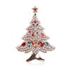 Broche de Natal Ruan Hao Árvore de Natal Papai Noel broche botas boneco de neve trenó Sino queda de engrenagem corpete de óleo