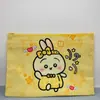 Bolsa con Cremallera de Doble Capa A4 de Chihuahua de Dibujos Animados, Linda Bolsa para Documentos para Niñas, Bolsa para Archivo de Examen de Papeles de Estudiante, Bolsa de Almacenamiento Impermeable