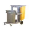 Lixeira de plástico sanitária White Cloud para áreas externas, grande, com rodas, industrial, redonda, coberta, caixa de frutas para áreas externas