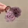 Nuevo Pasador de Flor de Malla Estilo Francés Retro, Pasador Suave, Accesorio para el Cabello de Alta Gama para Mujeres